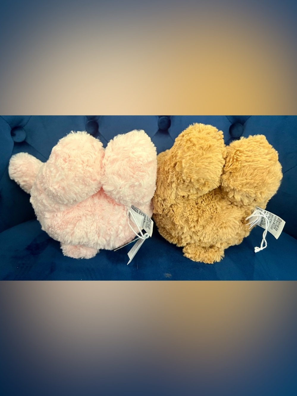 NWT Jellycat Bartholomew Bear AND Leola Bear Bundle Medium Pink / Brown - Picture 10 of 12